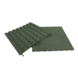 Rubber tegel groen 50x50x2,5 cm