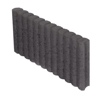 Stonewish Palissade rondoband antraciet 6x25x50 cm