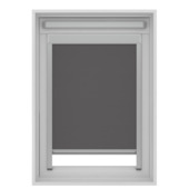 GAMMA dakraam rolgordijn verduisterend antraciet (kleurnr. 7034) t.b.v. VELUX® dakraam CK02