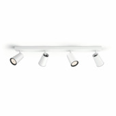 Philips Paisley opbouwspots wit 4x GU10 230V