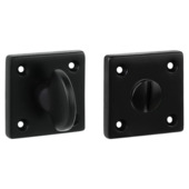 GAMMA vrij-bezet vierkant rozet zwart (messing)