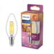 Philips LED kaars E14 40W filament helder warmglow dimbaar