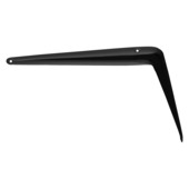 Handson plankdrager gelakt zwart 250x300 mm