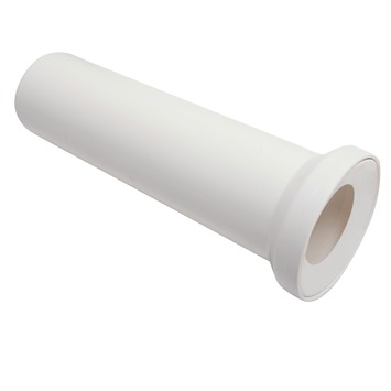 Abu closetaansluitstuk wit Ø 110 mm 40 cm