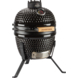 Jamestown houtskool barbecue Kamado keramiek zwart 54x42.4x46.3 cm