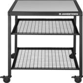 Jamestown barbecue tafel met schappen 78,5 x 79,5 x 18 cm