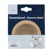 Strijkband gebleekt eiken 23 mm 2,5 m