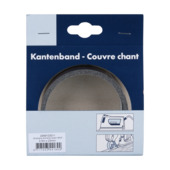 Strijkband antraciet essen 23 mm 2,5 m