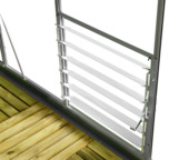 Louvreraam 6L 61X61CM Blank