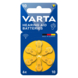 Varta 10 Acoustic Special hoortoestel batterijen type 10 geel 6 stuks