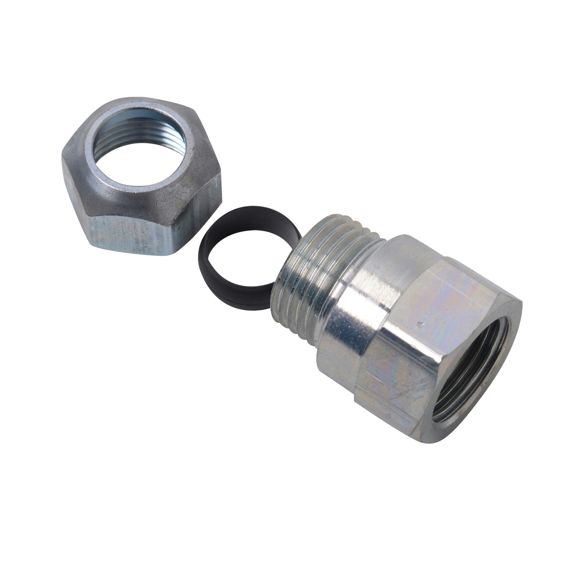 Gamma Cv Koppeling Schroefbus Knel X Binnendraad 15Mm X 12 Staal Verzinkt gamma kopen in de aanbieding