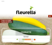 Fleurella zaden courgette multicolor