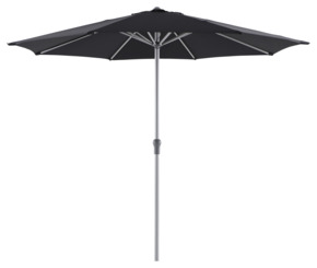 Parasol Miami zwart 300 cm