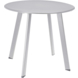 Bijzettafel Eivissa taupe metaal 51 x 51 cm