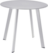 Bijzettafel Eivissa taupe metaal 51 x 51 cm