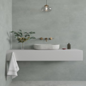 Wandtegel kunststof Allora 30,5x61 cm licht grijs ,dikte 4mm 1,116 m²