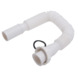 GAMMA afvoer moduflex 35-80 cm wit (binnendraad) 5/4"32 mm