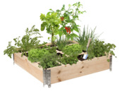 Moestuinbak 100x100x20 cm