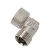 GAMMA multi-fit koppeling knie (binnendraad x buitendraad) 1/2"x1/2" 2 stuks