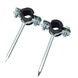 GAMMA CV buis penbeugel met inleg Ø 12-15 mm 2 stuks