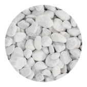 Stonewish Carrara rond 16-25 mm - Bigbag á 1000 kg