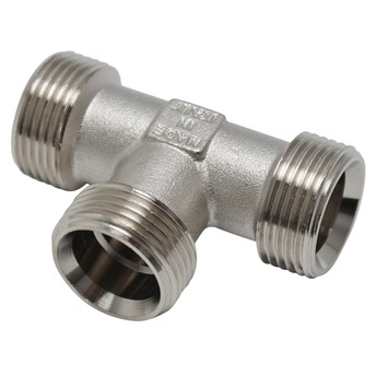 GAMMA multi-fit koppeling T-stuk (buitendraad) 3/4"x3/4"x3/4" 2 stuks