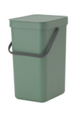 Brabantia afvalemmer Sort & Go 12L groen