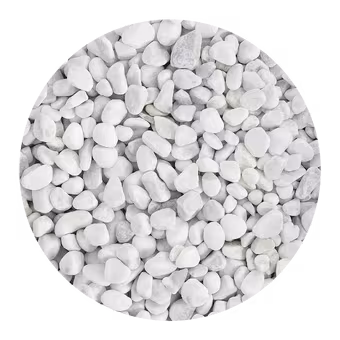 Stonewish Carrara rond 12-16 mm - zak á 25 kg