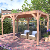 Overkapping Douglas 445 x 255 cm