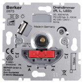 Berker Inbouw Dimmer LED/Gloei/Halogeen