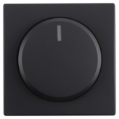 Busch-Jaeger Future Linear centraalplaat dimmer zwart