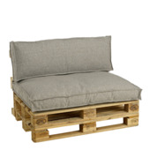 Gamma Palletkussens set Hidde warm grijs aanbieding