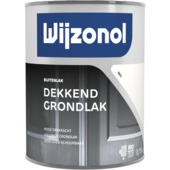 Wijzonol grondverf dekkend wit 750 ml