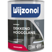 Wijzonol lak dekkend antraciet hoogglans 750 ml