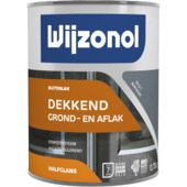Wijzonol lak dekkend antraciet halfglans 750 ml
