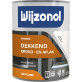 Wijzonol lak dekkend roomwit halfglans 750 ml