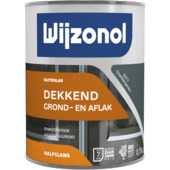 Wijzonol lak dekkend grachtengroen halfglans 750 ml