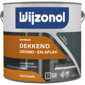 Wijzonol lak dekkend antiekgroen halfglans 2,5 liter