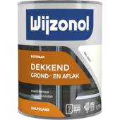 Wijzonol lak dekkend RAL 9001 crème wit halfglans 750 ml