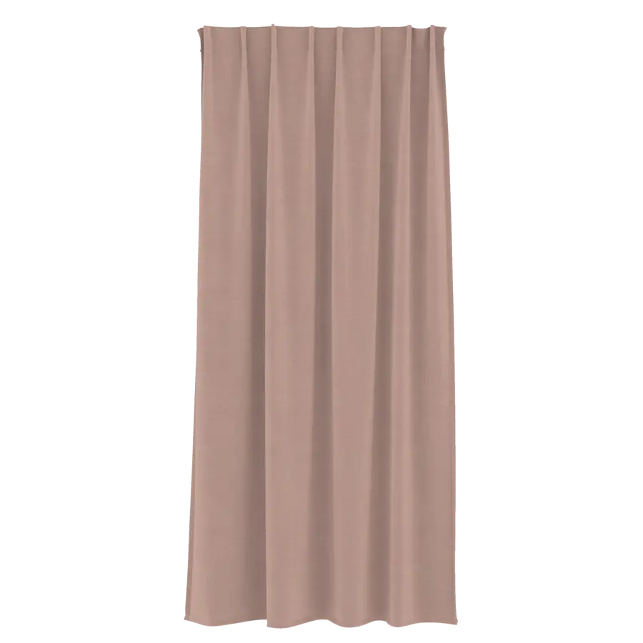 GAMMA kant en klaar gordijn 100% verduisterend soft pink (kleurnr. 1387) 140x270 cm (bxh)