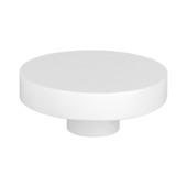 Knop Nola roomwit 50mm