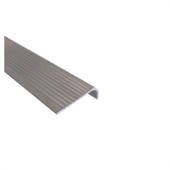 Trapkant aluminium titaan 40x6x1000x1.6mm