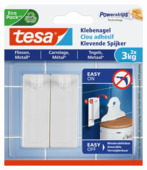 Tesa klevende spijkers tegels en metaal 3 kg 2 stuks