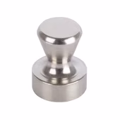 Magneet pion Neodymium zilver 12x16mm 4 stuks