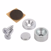 Magneet inboorsnappers Neodymium 12,7mm 2 sets