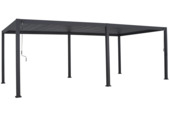 Pergola Deluxe Antraciet 3,6x7,2m