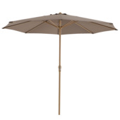 Parasol Lima taupe Ø300 cm