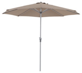 Parasol Miami taupe 300 cm