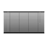 GAMMA aluminum jaloezie 25 mm zwart (kleurnr. 203) 120x180 cm (bxh)