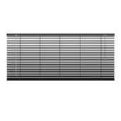 GAMMA aluminum jaloezie 25 mm zwart (kleurnr. 203) 160x180 cm (bxh)